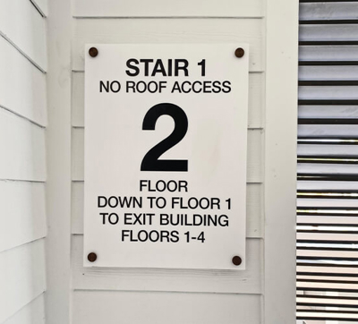 ADA Signs Photo